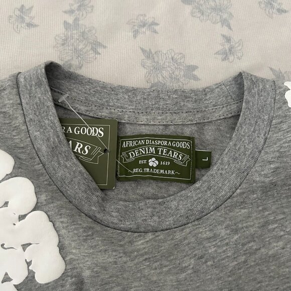 Denim Tears Grey Short Sleeve - Picture 4 of 4